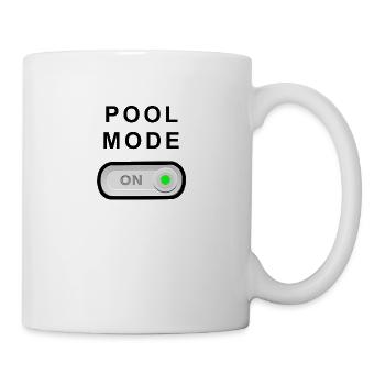 Billard - Tasse - Weiß - Rechts