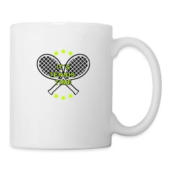 Tennis - Tasse - Weiß - Rechts