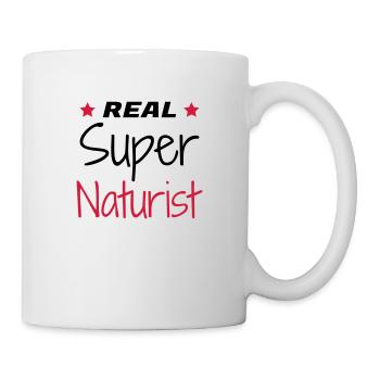 Naturismus / FKK / Nudismus / Naturist - Tasse - Weiß - Rechts