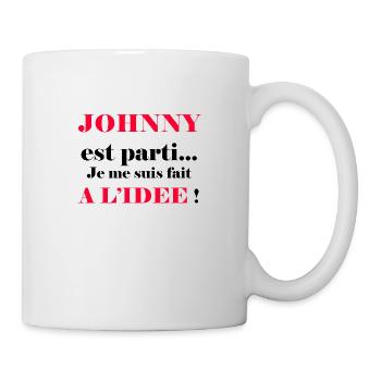 (johnny_est_parti) - Mug blanc - blanc - Droite