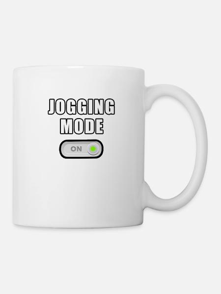 Joggen - Tasse - Weiß