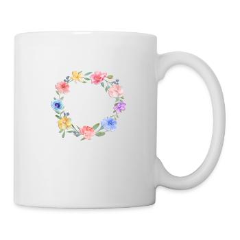 Customizable Colorful Bouquet - Mug - white - Right
