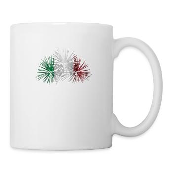 Nouvel An Feux d’artifice Italie Nouvel An Cadeau - Mug blanc - blanc - Droite