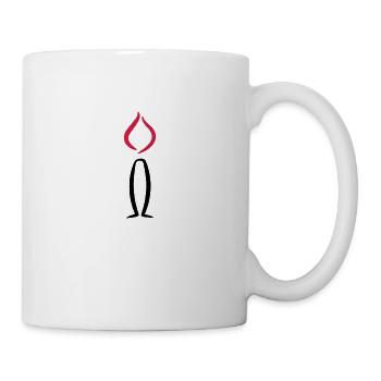 candle - Mug - white - Right