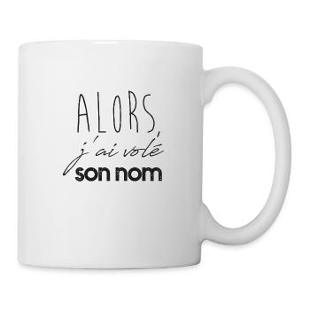 Vole Son Nom - Tasse - Weiß - Rechts