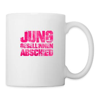 junggesellinnenabschied pink - Tasse - Weiß - Rechts