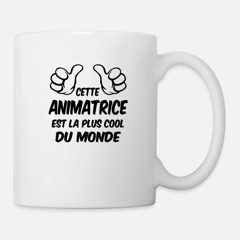 Animateur / Animatrice / Animator / Animador / No - Mug blanc - blanc