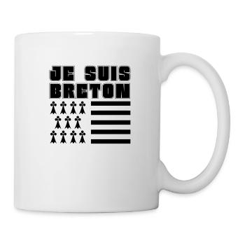 Je suis Breizh - Mug blanc - blanc - Droite