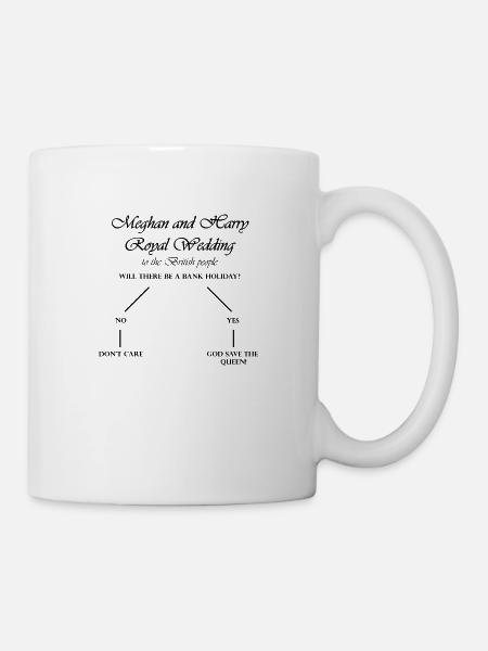 HT Royal Wedding Bank Holiday - Mug blanc - blanc