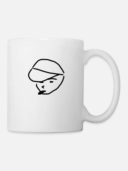 cap - Tasse - Weiß