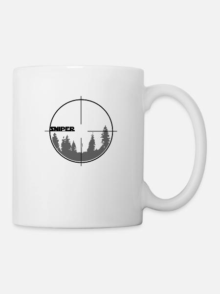 Sniper - Tasse - Weiß