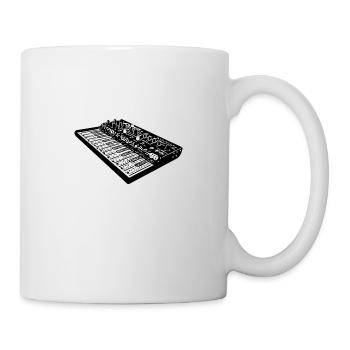 Synthétiseurs - Mug blanc - blanc - Droite