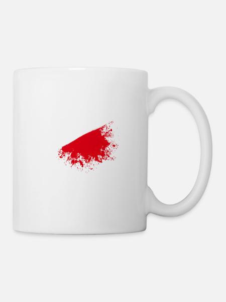 splat poland - Tasse - Weiß