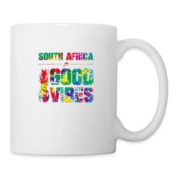 south africa good vibes - Tasse - Weiß - Rechts