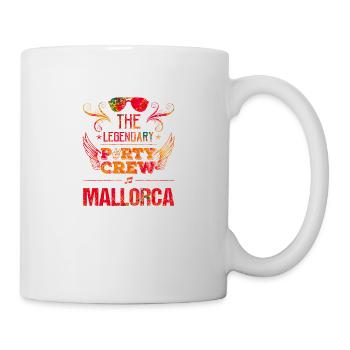 mallorca party crew - Tasse - Weiß - Rechts