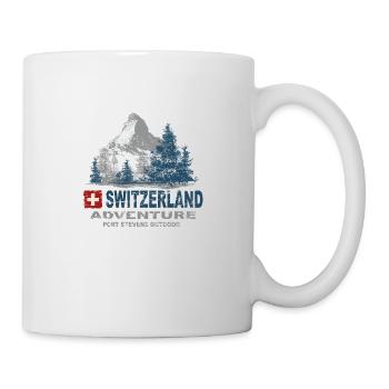 Switzerland - Schweiz - Tasse - Weiß - Rechts