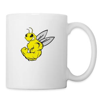 strong_bee_02 - Mug - white - Right