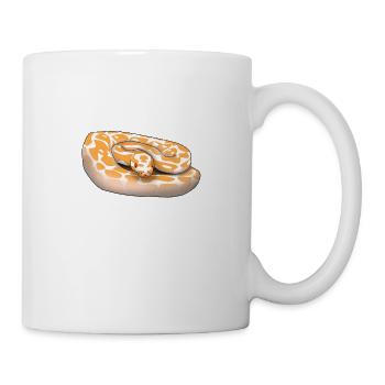 Lavender Albino Ball Python (Python regius) Schla - Mug - white - Right