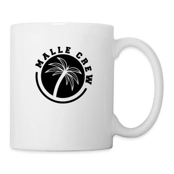 malle crew palme - Tasse - Weiß - Rechts