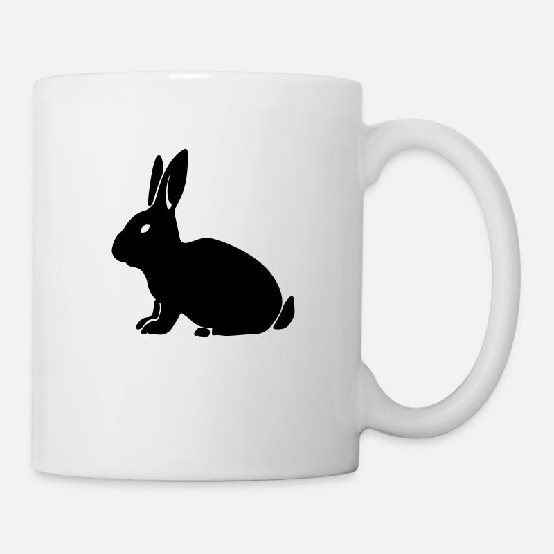 Kaninchen 1 - Tasse - Weiß