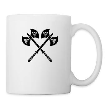wikinger_aexte_01 - Tasse - Weiß - Rechts