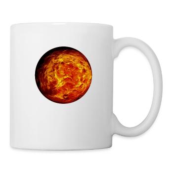Venus Planet schoene Darstellung - Tasse - Weiß - Rechts