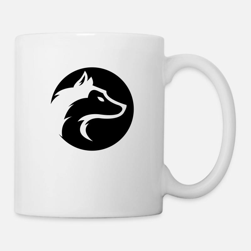 wolf - Tasse - Weiß