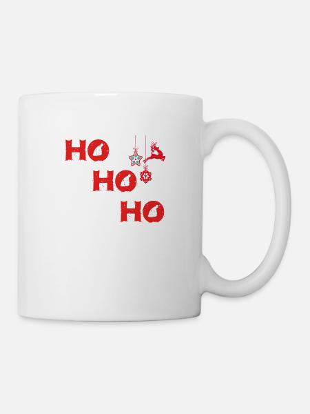HOHOHO - Mug blanc - blanc