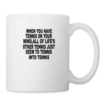 Tennis - Mug - white - Right