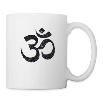 Om bokeh - Mug blanc - blanc - Droite