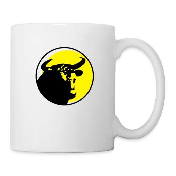 stier - Tasse - Weiß - Rechts