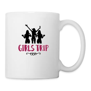 girls trip - Tasse - Weiß - Rechts