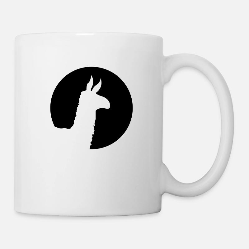 lama - Tasse - Weiß
