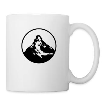matterhorn mountain kreis - Tasse - Weiß - Rechts