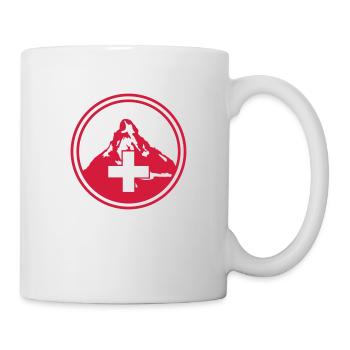 matterhorn mountain swiss - Tasse - Weiß - Rechts