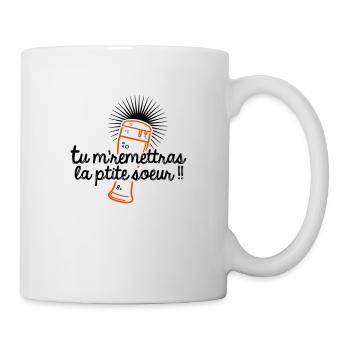 La petite soeur - Mug blanc - blanc - Droite