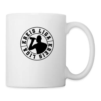 kreis liga drinking - Tasse - Weiß - Rechts