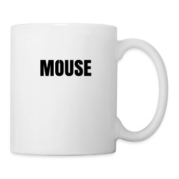Souris - Mug blanc - blanc - Droite