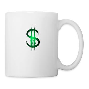 Dollar sign dollar money symbol - Mug - white - Right