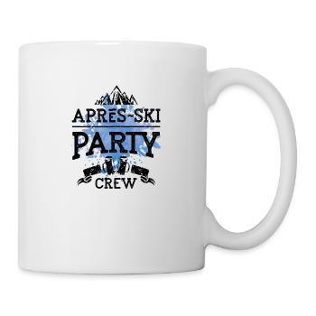 apres ski party crew - Tasse - Weiß - Rechts