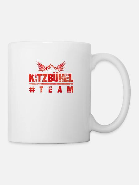 kitzbuehel team berg - Tasse - Weiß