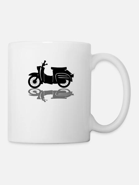 Fahrzeug - Schwalbe - Tasse - Weiß