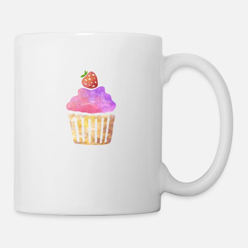 Törtchen - Tasse - Weiß