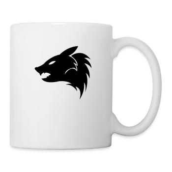 wolf - Tasse - Weiß - Rechts