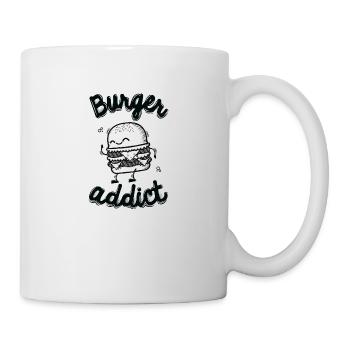 Burger Addict - Mug blanc - blanc - Droite