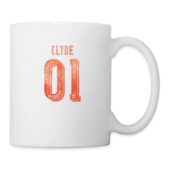 01 clyde - Tasse - Weiß - Rechts