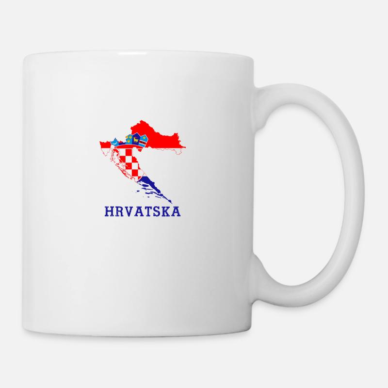 Hrvatska - Tasse - Weiß