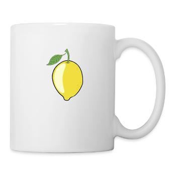 Citron citron vert du citronnier - Mug blanc - blanc - Droite