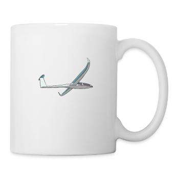 Planeur vol planeur planeur - Mug blanc - blanc - Droite
