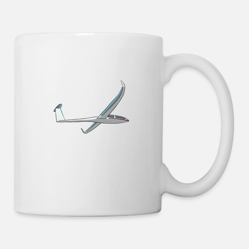 Planeur vol planeur planeur - Mug blanc - blanc